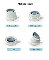 ViSee LM-7203 Handheld Portable Collapsible LED Lighted Magnifier 72mm Lens 3x Magnification