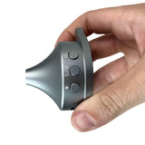 Vividia MM-210 Mini Metal Portable Pocket Funnel Shape Microscope Magnifier 2.1" Round LCD Screen 7x 12x and 19x Magnification