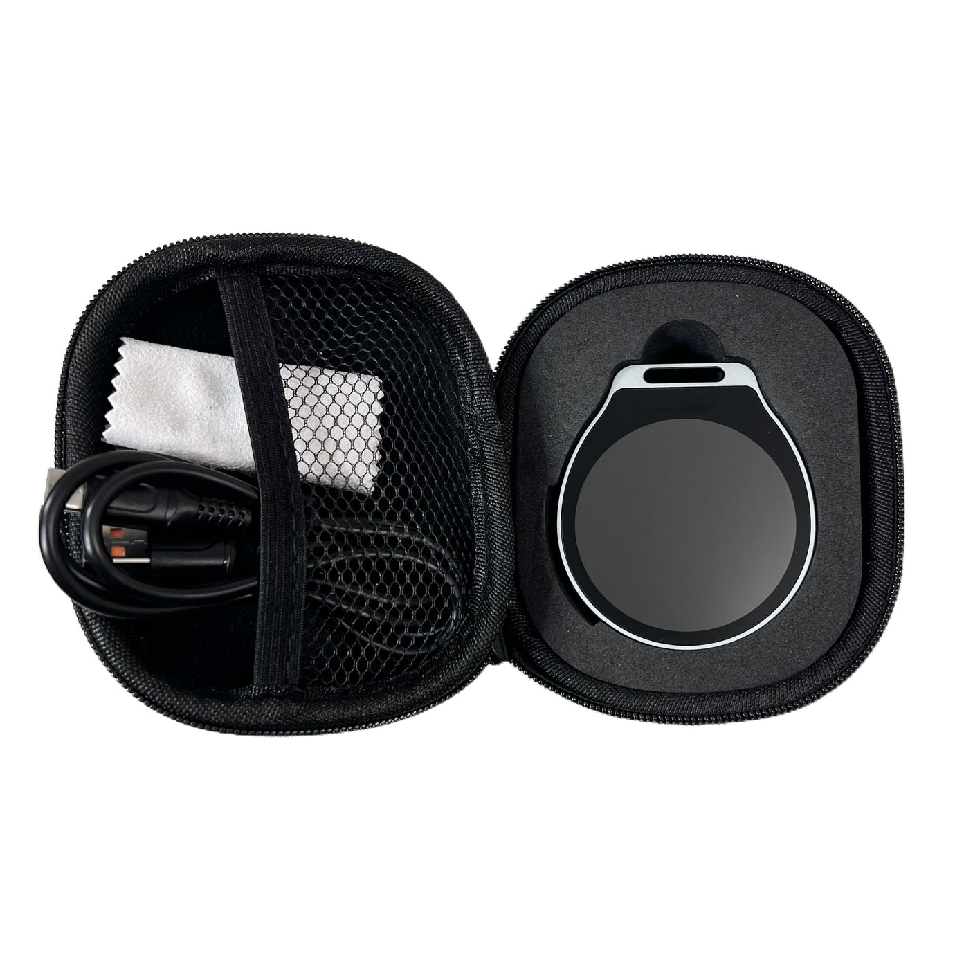 Vividia MM-210 Mini Metal Portable Pocket Funnel Shape Microscope Magnifier 2.1" Round LCD Screen 7x 12x and 19x Magnification