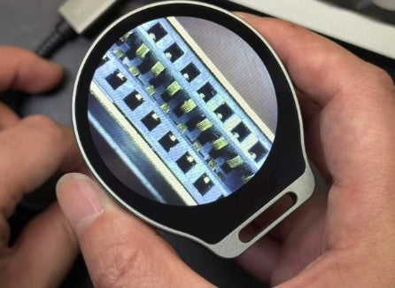 Vividia MM-210 Mini Metal Portable Pocket Funnel Shape Microscope