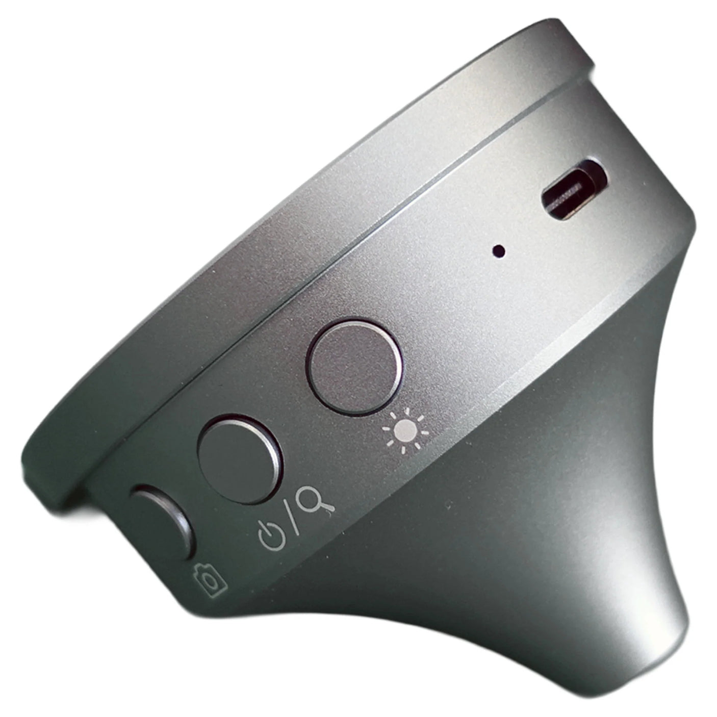 Vividia MM-210 Mini Metal Portable Pocket Funnel Shape Microscope Magnifier 2.1" Round LCD Screen 7x 12x and 19x Magnification