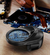 Vividia MM-280 Portable Digital Magnifier Microscope 2.8" Round Monitor Max. 20x Magnificaiton