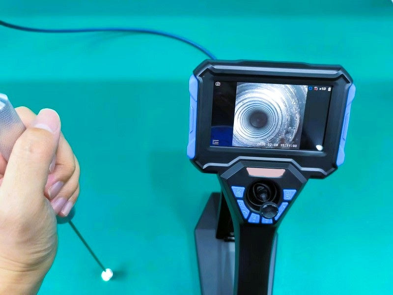 Vividia RB-1615 Rigid Video Borescope 1.5mm Diameter 15cm Long Probe 4.3" Monitor