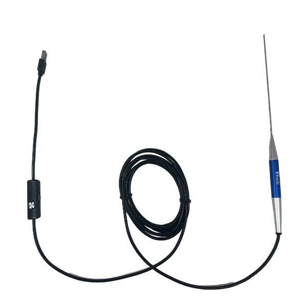 Vividia RB-16150 Rigid Needle-Like Straight USB Borescope 1.6mm 0.063" Diameter 150mm 5.9" long Probe
