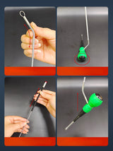 Vividia SN-4110 Slim Snare Retrieval Tool for Mechanics Technician 4.1mm Diameter 1m Long