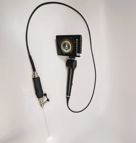 Vividia SV-R-1118-03 Rigid Needle-Like Camera 1.1mm Diameter with 0.3mm Air Water Channel and 5" Touchscreen Monitor