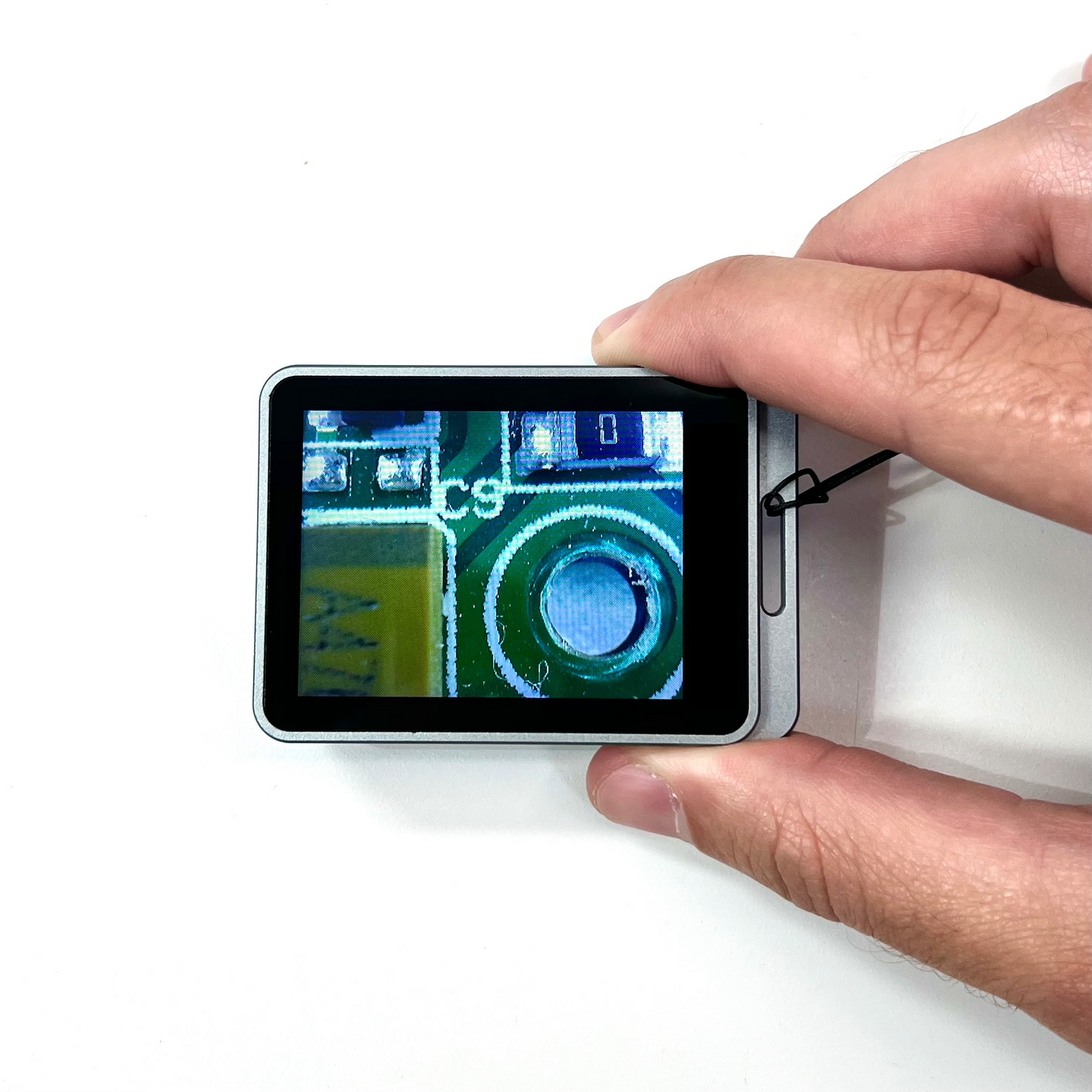 Vividia MM-240 Mini Metal Portable Pocket Microscope Magnifier 2.4" LCD Screen 7x 12x and 19x Magnification
