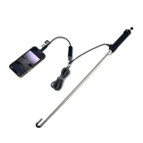 Vividia VA-D4065 Rigid USB Borescope Endoscope with Dual Camera and 180 Degree Articulating 6.5mm Diameter 40cm Long Probe and LED Lights