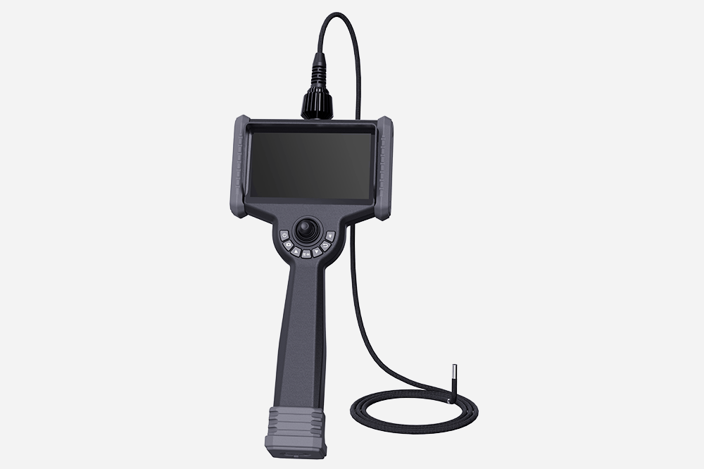 Vividia VP-2010 VP-2015 Joystick 360 Degree Articulating Video Borescope with 2mm Diameter 1 or 1.5 Meter Long Probe and 6" LCD Touchscreen Monitor