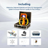 Vividia VS-12330RD Rotational Dual-Camera Pipe Inspection Camera 100ft Cable 7" Monitor