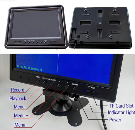 VIvidia WCS-263 Welding Camera System for Process Monitor and Robotic Automation with 8" Monitor