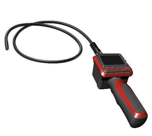 V8805 flexible LCD borescope inspection camera with 9mm probe and