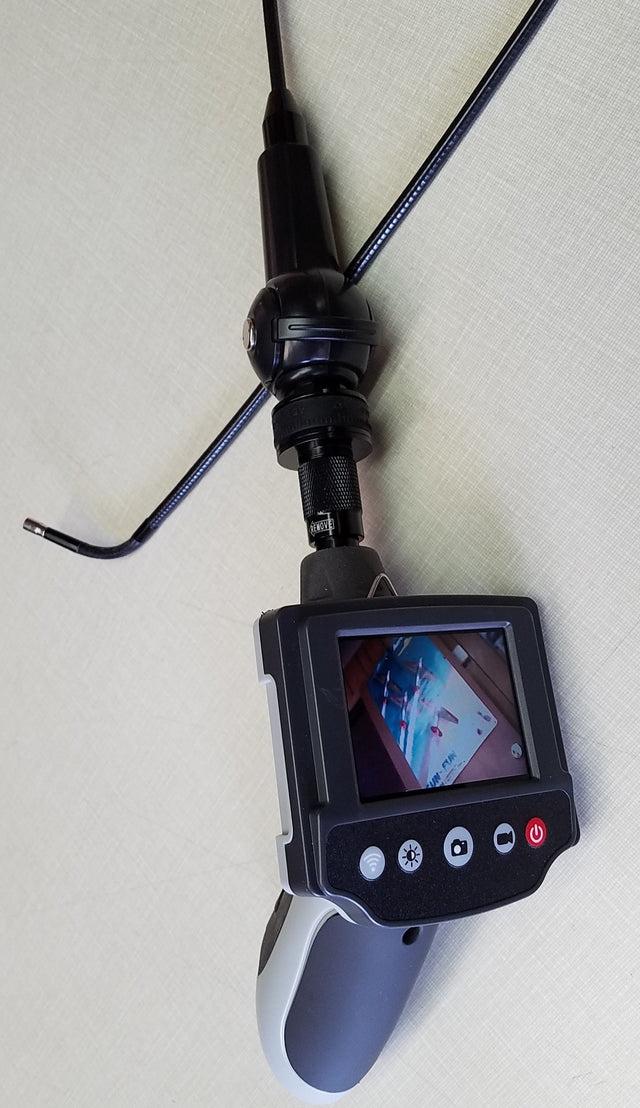 Vividia VA300 WiFi Wireless LCD Video Borescope System with Articulat