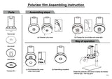 ViTiny PL-01 4x Polarized Lens Set for UM06 and UM08 (Optional)