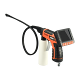 Vividia VQ-7822 Digital Cleaning Borescope Videoscope with Inspection Camera Probe and Wireless 3.5" LCD Monitor