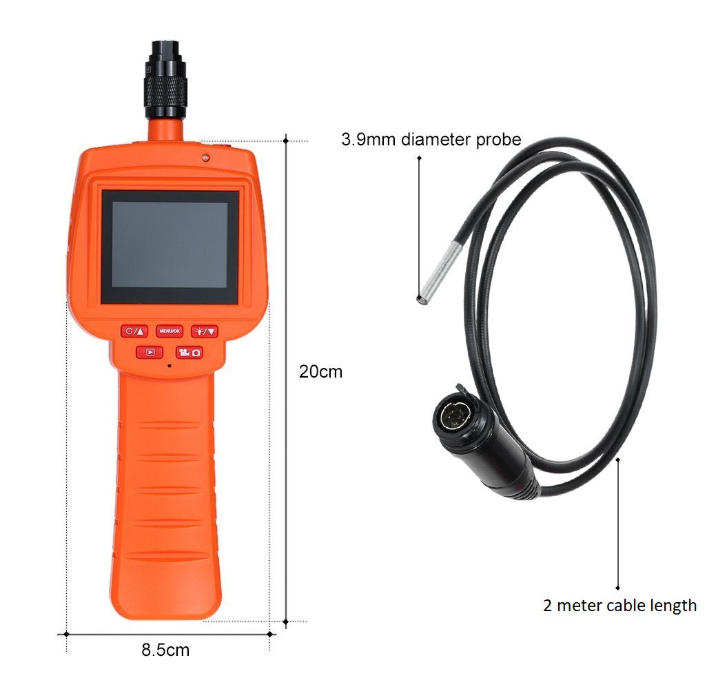 Vividia VQ-R39 3.9mm Photo & Video Recordable Flexible Inspection