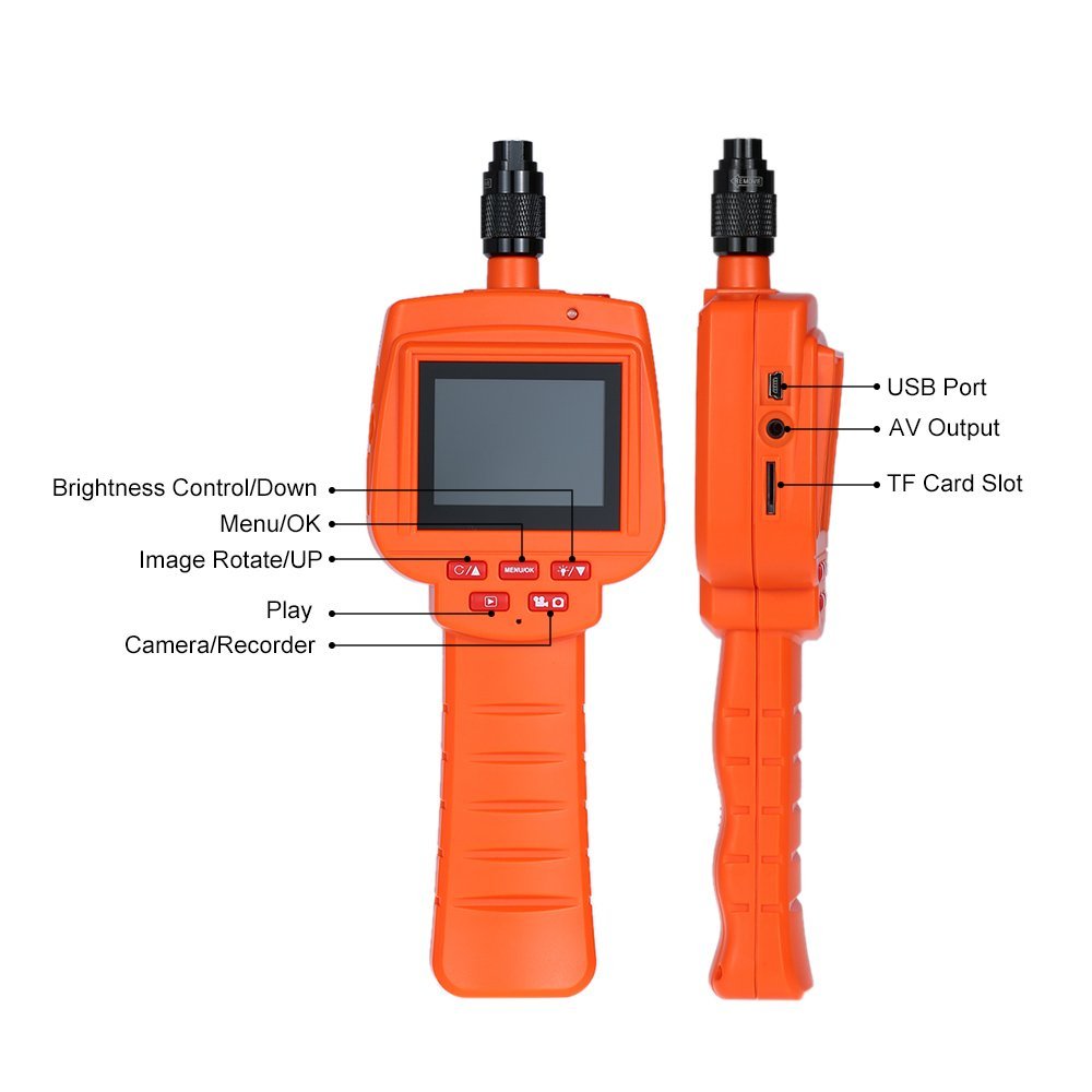 Vividia VQ-R39 3.9mm Photo & Video Recordable Flexible Inspection