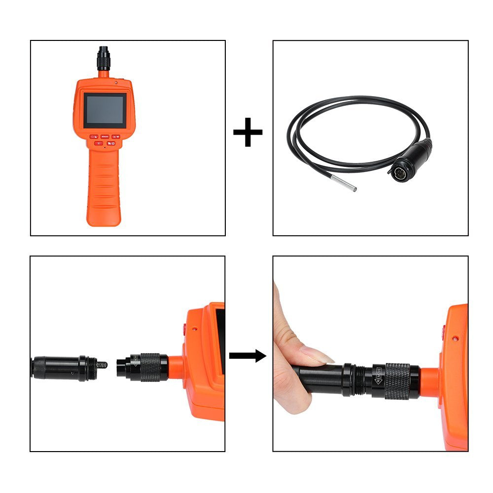 Vividia VQ-R39 3.9mm Photo & Video Recordable Flexible Inspection