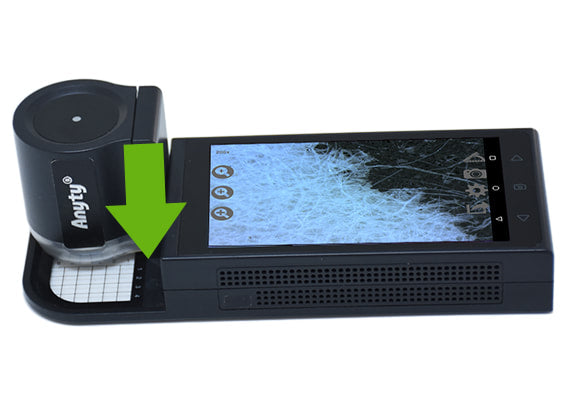 Vividia 3R-600 Portable Digital Autofocus Android Microscope with 4.7" Touch Screen and Measurement and Magnification 300x