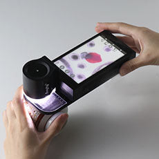 Vividia 3R-600 Portable Digital Autofocus Android Microscope with 4.7" Touch Screen and Measurement and Magnification 300x