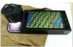 Vividia 3R-600 Portable Digital Autofocus Android Microscope with 4.7" Touch Screen and Measurement and Magnification 300x