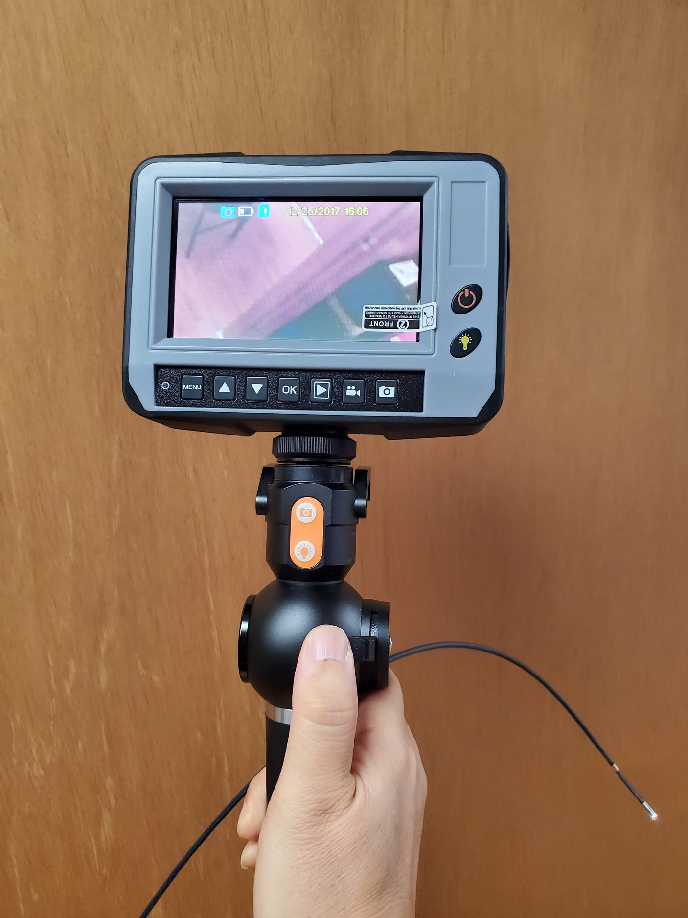 Vividia VA-2-28 Two-Way Articulating 2.8mm Diameter Videoscope Borescope Inspection Camera