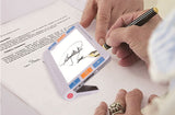 ViSee LVM-700 Portable Tabletop Video Magnifier Reading Aide for Low Vision with 7 Inch LCD Screen and 26 Color Modes