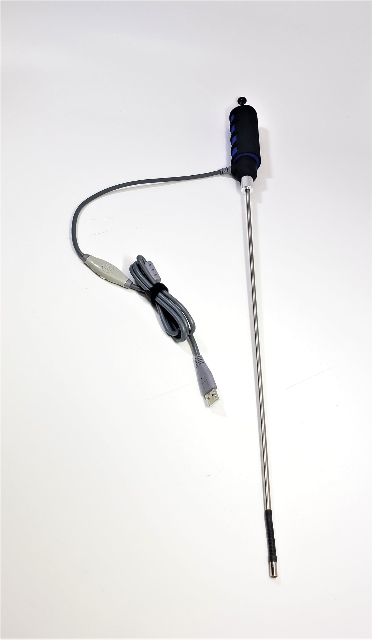 Vividia AbleScope VA-406 USB Rigid Borescope Endoscope with 180 Degree Articulating 6mm Diameter 40cm Long Probe and LED Lights