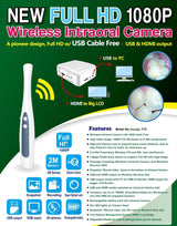 Vividia T12 Wireless Cordless USB/HDMI Dental Camera for TV monitor Android and PC/Mac