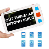 ViSee LVM-530 Portable Electronic Video Magnifier Reading Aide for Low Vision with 5.0 Inch Monitor and 17 Color Modes
