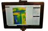 Vividia 220K Body Temperature Fever Detection Thermal Imaging Camera 30°C - 45°C (86°F - 113°F) with Resolution 200x150 and 2.8" LCD Screen and Real-Time PC Streaming and High Temperature Alarm