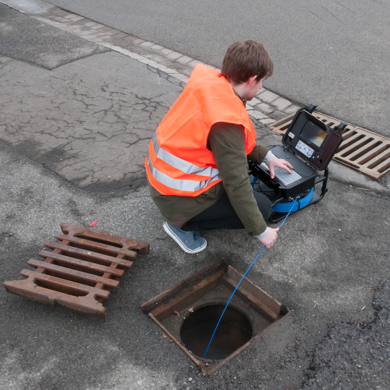 all-in-one professional sewer pipe inspection camera system