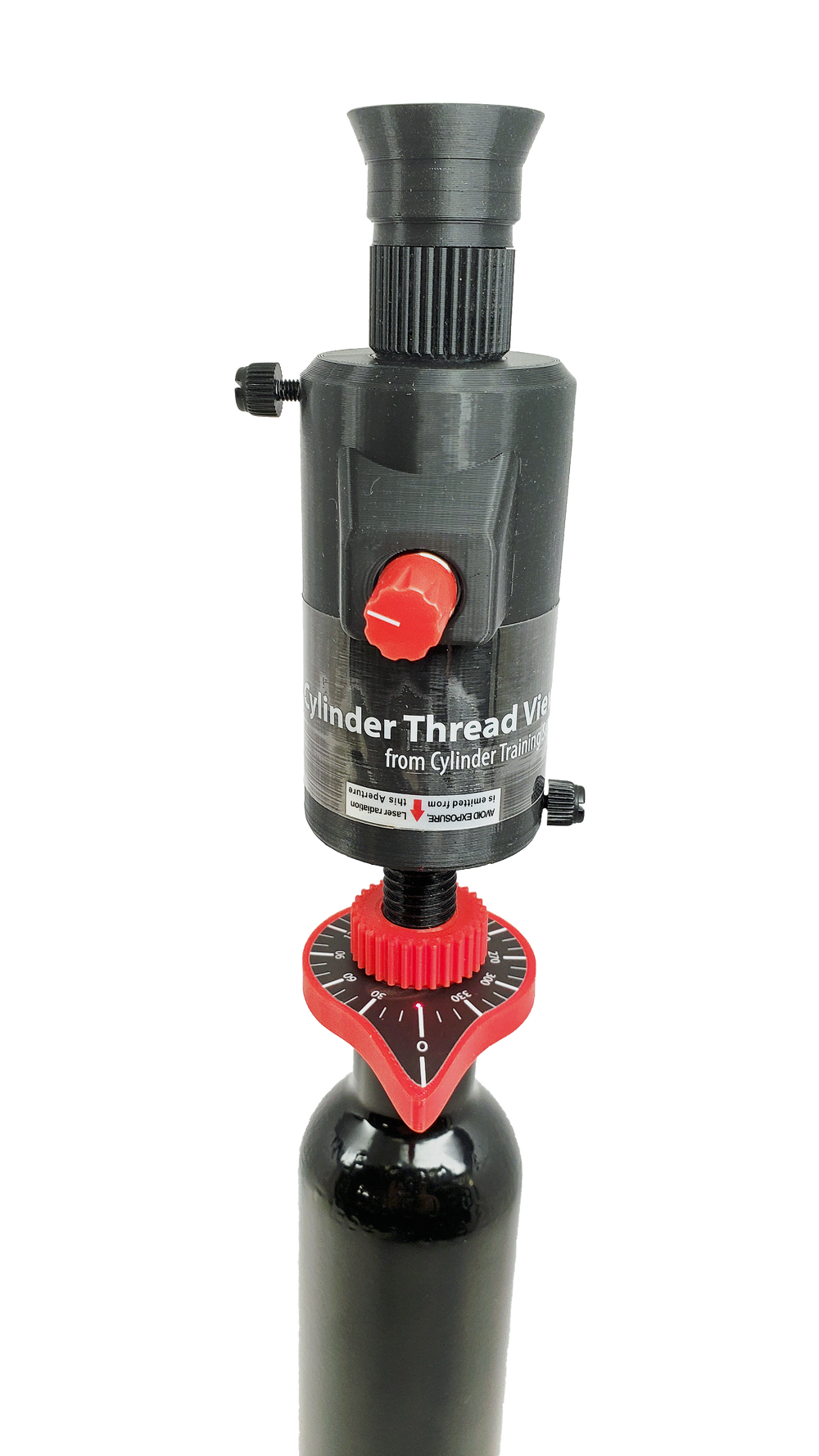 Cylinder Thread Inspection Light Cylinder Thread Viewer tool by CTS for gas cylinder tank thread ...