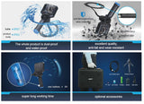 Vividia T5-1-1810 One-Way Articulating Borescope Industrial Videoscope Inspection Camera with 1.8mm Diameter Probe Camera and 5" Monitor