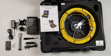 Vividia VS-719 All-in-One Pipe Sewer Drain Tube Video Inspection Camera with 7" Portable Screen 5.2mm Diameter 40m Long Push-Rod Cable and 23mm Diameter Camera and On-Screen Meter Counter