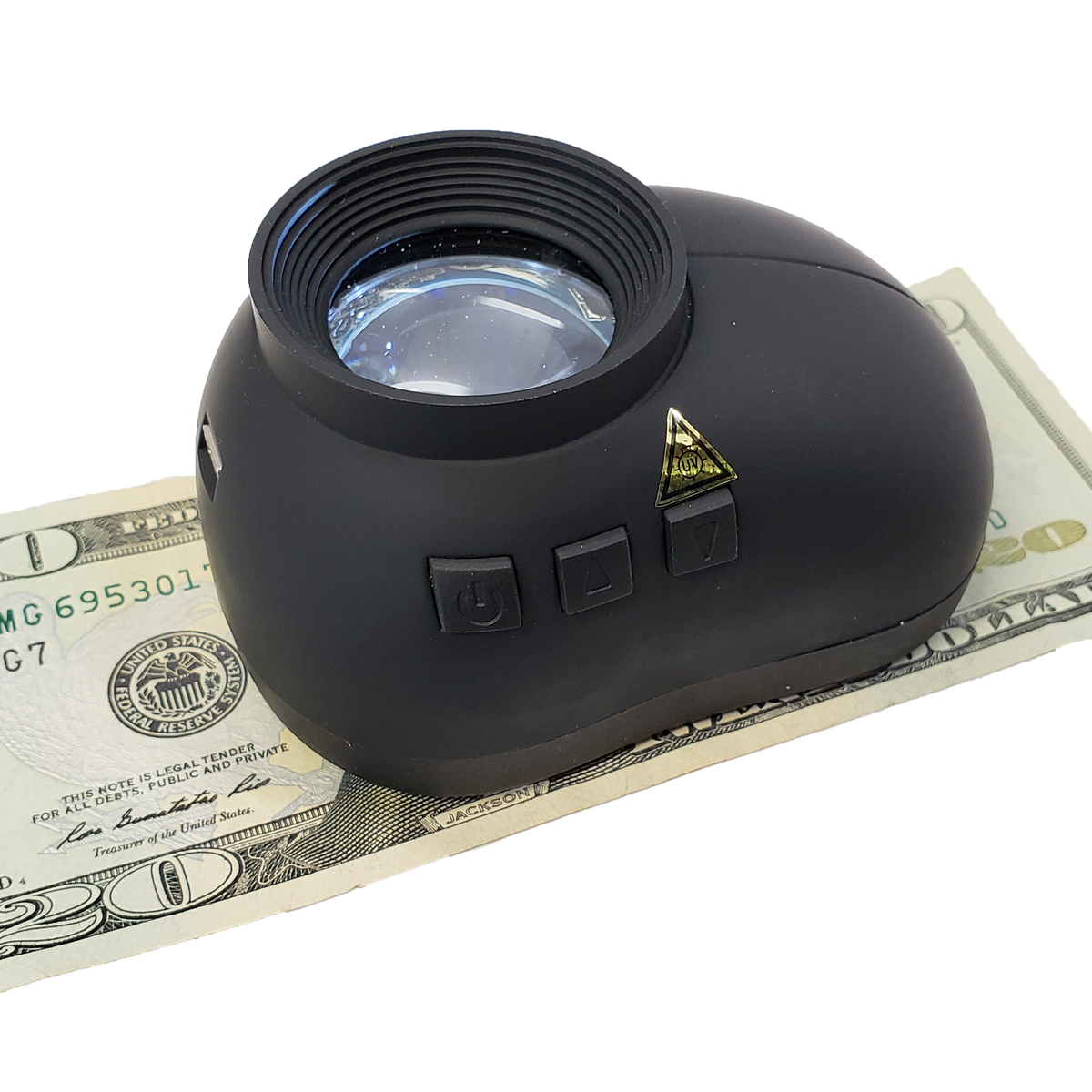 Forensic Document Examining Magnifier White UVA UVC Laser 980nm lighted ...