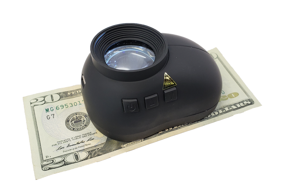 Forensic Document Examining Magnifier White UVA UVC Laser 980nm lighted ...