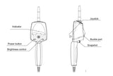 Vividia FP Series Professional 3D Measurement Articulating Video Borescope Videoscope with 10.1" Touch Screen