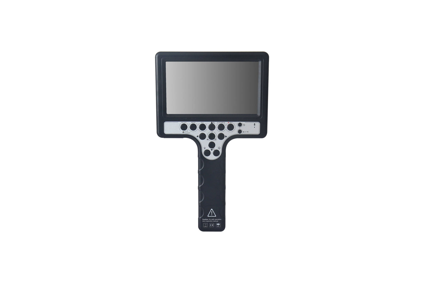 Vividia VS-10730 All-in-One Pipe Sewer Drain Tube Video Inspection Camera with 7" Portable Screen mm Diameter 30m Long Push-Rod Cable and 7mm Diameter Camera