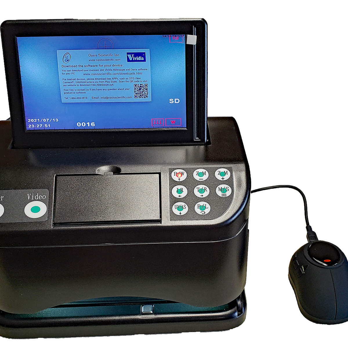 FM-970 Forensic document examination reader scanner Magnifier analuzer ...