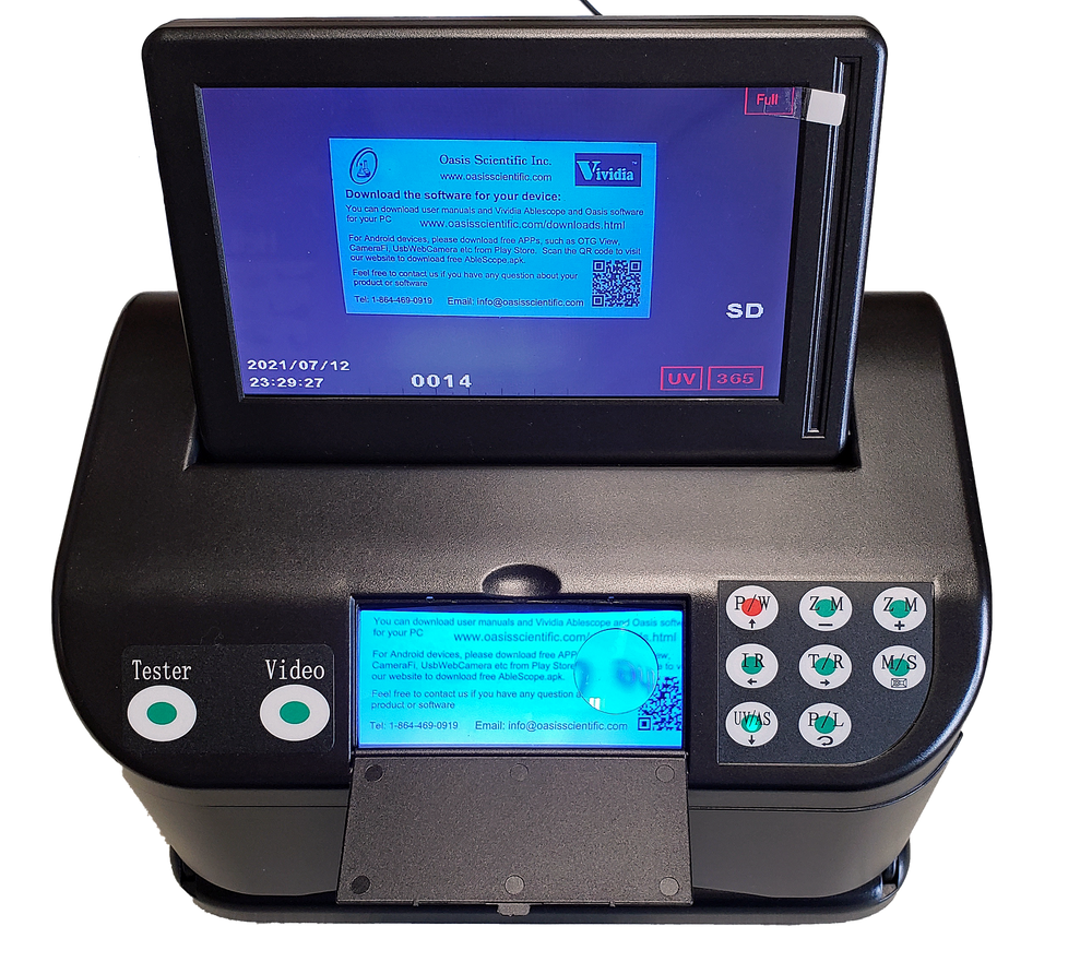 FM-970 Forensic document examination reader scanner Magnifier analuzer ...