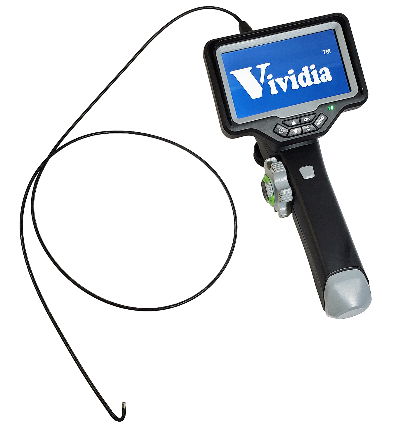 Vividia CT-2812 2.8mm Flexible Two-Way Articulating Monitor Borescope