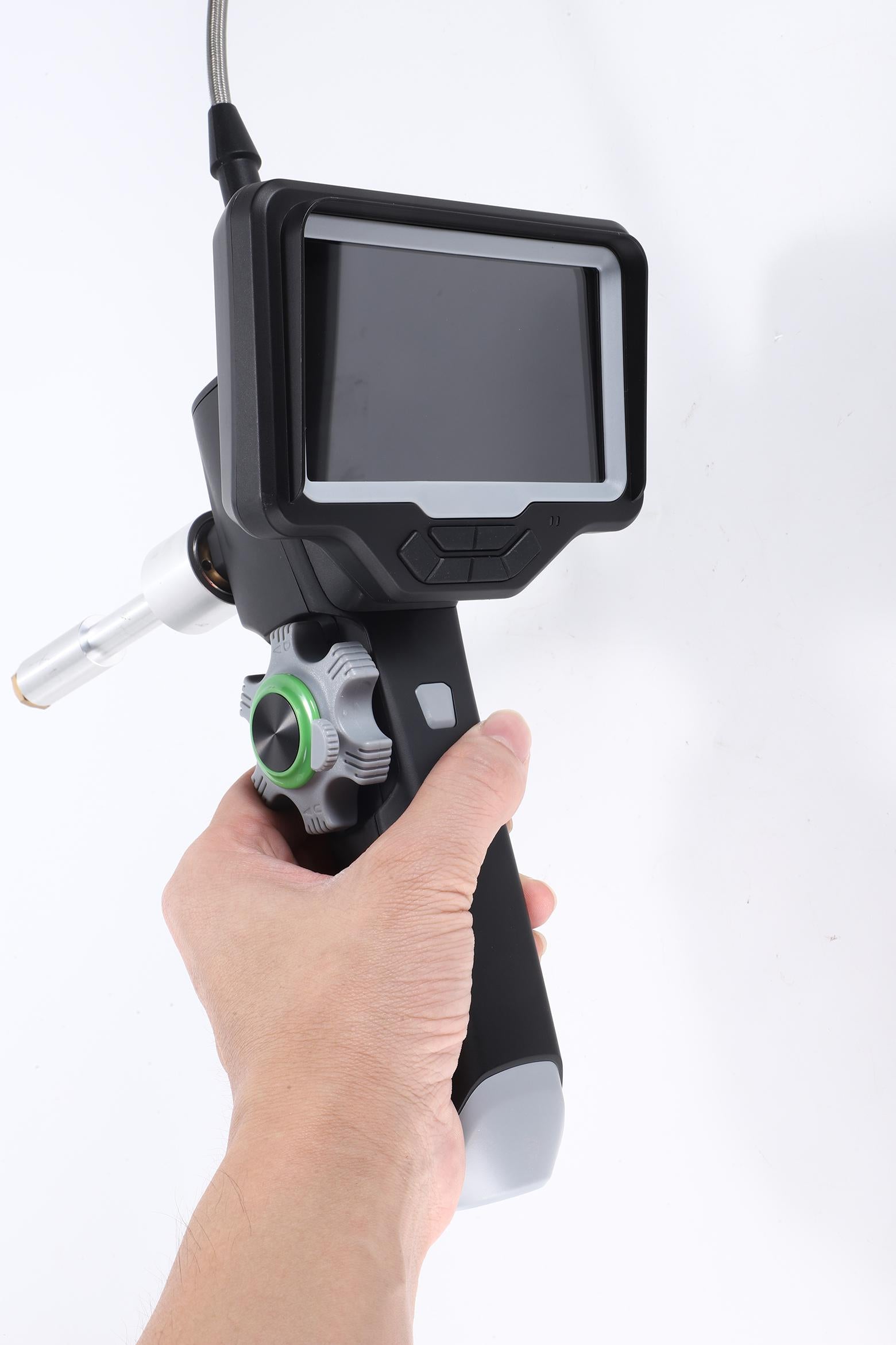 high temperature 7.5mm diameter 2-way articulating video borescope