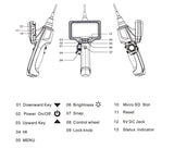 Vividia CT Series LCD/WiFi Flexible Two-Way Articulating Inspection Camera Borescope Videoscopes