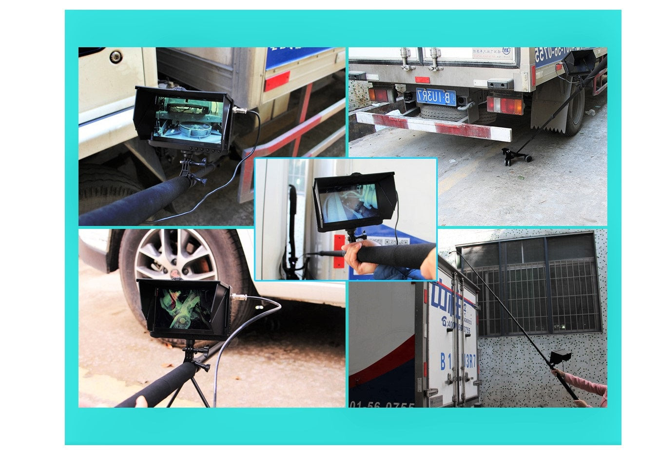 Vividia TVS-2507 Vehicle Video Inspection Camera set includes one