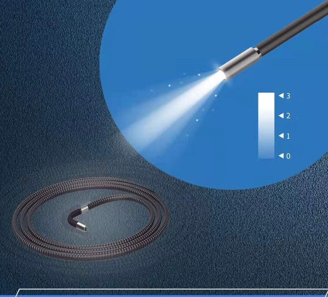 Vividia ME-910i Semi-rigid Gooseneck Joystick Articulating 1280x720 HD USB Inspection Camera Borescope Videoscope with 8.5mm (0.33") Diameter 0.74m (2.4ft) Long for iPhone iPad and Android Devices