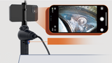 Vividia ME-910i Semi-rigid Gooseneck Joystick Articulating 1280x720 HD USB Inspection Camera Borescope Videoscope with 8.5mm (0.33") Diameter 0.74m (2.4ft) Long for iPhone iPad and Android Devices