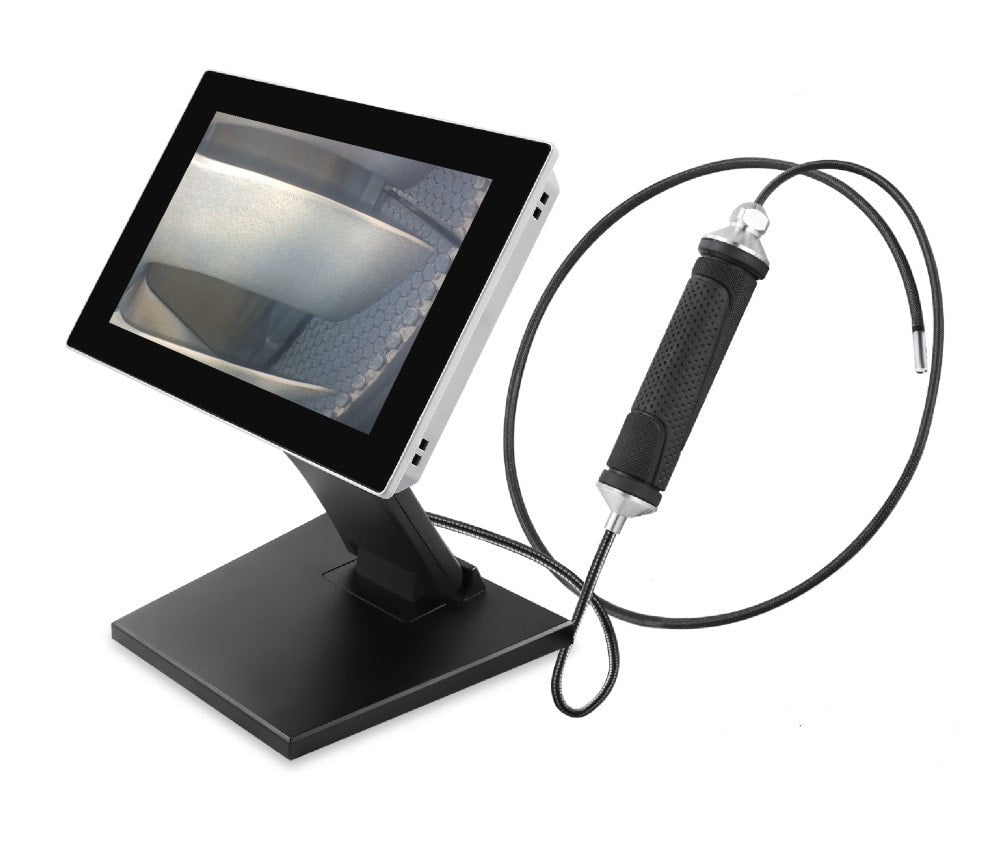 desktop inspection station with 10