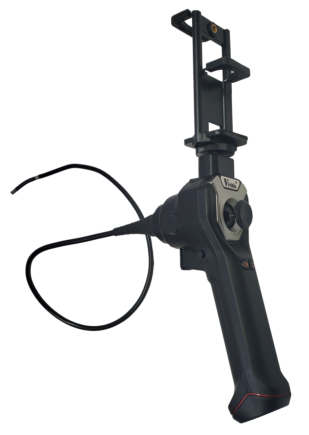 Vividia CX6078i borescope semi rigid gooseneck iPhone iPad Joystick