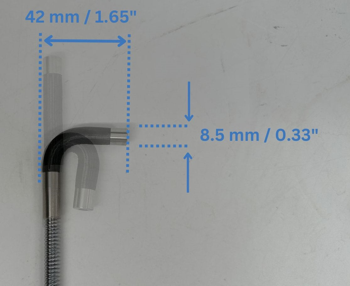 Vividia VA-101A Gooseneck One-Way Articulation USB Borescope